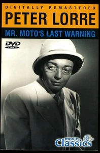 MR. MOTO'S LAST WARNING DVD Starring Peter Lorre - Picture 1 of 2