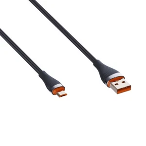 Câble de synchronisation de données micro USB charge rapide nylon tressé 6,5 pieds 2 m microUSB - Photo 1 sur 6