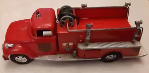 ** Tonka vintage n. Camion Pompieri 5 1957 Acciaio Pressato Giocattolo - Foto 1 di 7