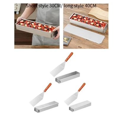 Tiramisu-Pfanne, Törtchen, stabile, rechteckige Kuchenform für Küche, - Bild 1 von 2