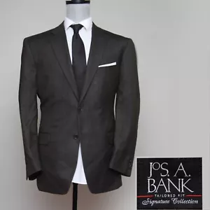 44R JOS A BANK Men's Suit Blazer Sportcoat Jacket Silk Wool C060455 - Picture 1 of 10