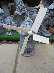 Old Grey Windmill concrete garden ornament - Picture 1 of 4