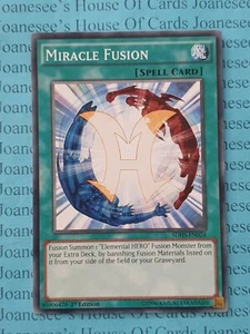 SDHS-EN024 Miracle Fusion Yu-Gi-Oh Card 1st Edition New - Foto 1 di 3