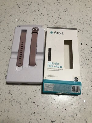 Fitbit Alta Accesorio Clásico Banda Rosa Talla L Grande Foto 1 de 4