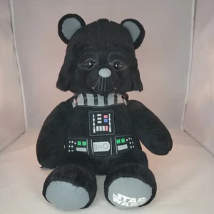 Star Wars Darth Vader Build A Bear Teddybär Plüsch 18 Zoll mit angenähtem Cape! Süß! - Bild 1 von 11
