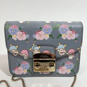 Furla Little Twin Stars Kiki Lala Metropolis Crossbody Bag Clutch Ginza store - Picture 1 of 13