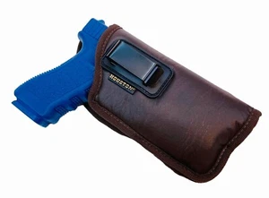 Houston Brown IWB Holster for Glock 17/22/20/21 with Laser/Light Gen 1,2,3,4,5 - Picture 1 of 12