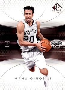 2004-05 SP Authentic #76 Manu Ginobili