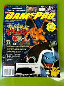 GamePro Monthly Magazine Issue #137 Pokemon, Resident Evil 3, WWF - Feb 2000 - Imagen 1 de 12