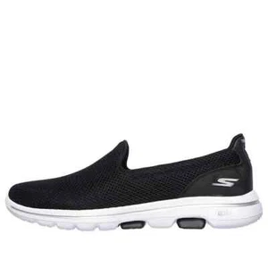 Skechers Go Walk 5 Black White Women's Sneakers Mesh Size 10 Shoes 15901-BKW - Picture 1 of 5