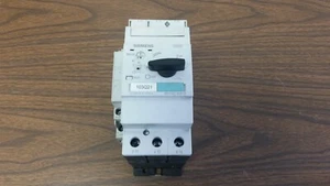 Protector de arranque de motor Siemens 3RV1031-4HA10 con 3RV1901-1A auxiliar Interruptor de contacto - Imagen 1 de 4