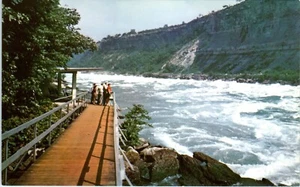 Whirlpool Rapids Seen from the Boardwalk Whirlpool Rapids Elevator Postcard - Picture 1 of 2