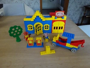 Verkaufe Lego Classic Set 344Fabuland Service Station Werkstatt mit Bauanleitung - Bild 1 von 7