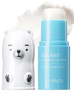 The Saem Iceland Feuchtigkeitsspendender Augenstift 0,24 Oz. - Kühlender Augenbalsam für Augenringe - Bild 1 von 4