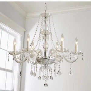 Saint Mossi 6 Light Chandelier Modern K9 Crystal Chandelier Lighting, Clear C... - Picture 1 of 6