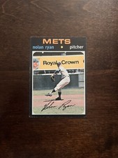 1971 Topps - #513 Nolan Ryan Baseball Card - VG-EX - READ DESCRIPTION