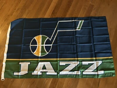 Bandera de baloncesto Jazz 3X5 Utah Jazz 3 x 5 Foto 1 de 4