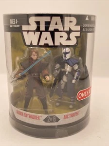 Star Wars Order 66 Anakin Skywalker & Arc Trooper (Blue) Exclusive Figures TVC - Picture 1 of 8