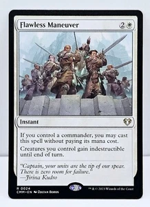 Flawless Maneuver - Commander Masters - Instant Rare White MTG - Picture 1 of 3