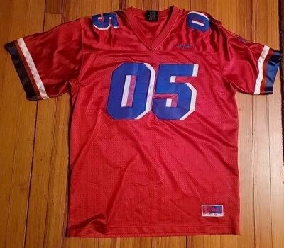 Camiseta de fútbol Fubu 05 The Collection XL roja blanca azul rara vintage Foto 1 de 4