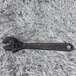 1930s Kilborn & Bishop K&B Co 12" Adjustable Wrench New Haven CT USA Smooth Chan - Picture 1 of 9