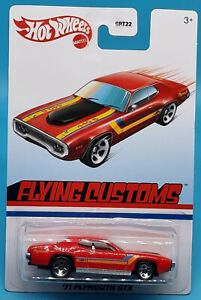 Hot Wheels Flying Customs Serie Cars / Auto `71 Plymouth GTX