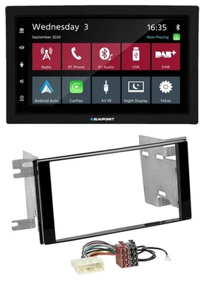 Blaupunkt DAB Bluetooth USB MP3 2DIN Autoradio für Subaru Impreza Forester 07-12 - Bild 1 von 4