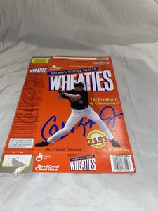 1995 General Mills Wheaties Cal Ripkin Jr Orioles Cereal Box 2131 Games Counting - Picture 1 of 2