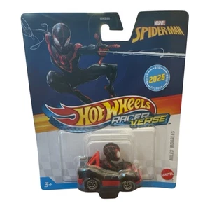 2025 Spider-Man Hot Wheels Racer Verse Miles Morales Neu - Bild 1 von 6