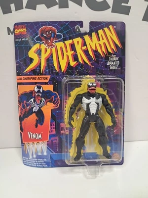Spider-Man: The Animated Series - VENOM - Action Figure - New - Toy Biz 1994 - Image 1 of 4