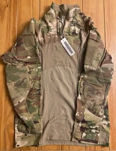 3 - Camisa de Combate Ejército de EE. UU. 1/4 Cremallera Resistente al Llama USGI Militar Multicam - MEDIANA - Imagen 1 de 13