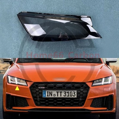 ✨RH Side Headlight Clear Lens Shell w/Seal Glue For Audi TT TT RS TTS 2016-2022 - Image 1 of 4