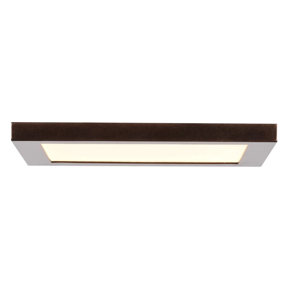 Access Lighting 20813LEDD-BRZ/ACR Boxer Flush Mount Bronze - Image 1 of 1