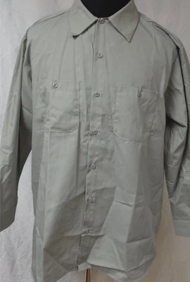 Solar 1 Ropa Industrial MS14 Hombres XL Verde Mecánica Construcción Trabajo Camisa Foto 1 de 4