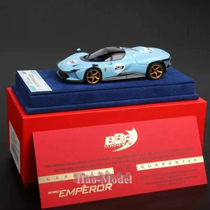 BBR 1/43 Ferrari SP3 Daytona Limited Resin Car Model Simulation Diecast Toy Blue - Picture 1 of 10
