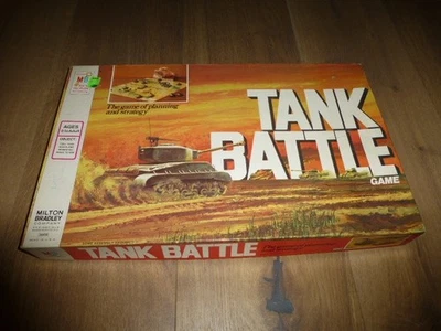 Tank Battle - Milton Bradley Board Game 1975 NOT Complete missing manual - Image 1 of 4
