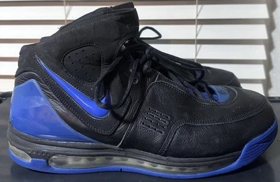 Nike Air Max Elite High Top Preto Azul Masculino 12.5 - Imagem 1 de 4