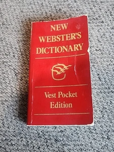 New Websters Dictionary Vest Pocket Edition 1976 - Picture 1 of 7