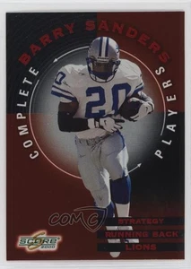 2000 Score Complete Players Barry Sanders #CP20 HOF - Picture 1 of 3