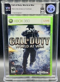 Call of Duty: World at War - Xbox 360 WATA PSA 9.6 A++ Graded Sealed Not CGC VGA