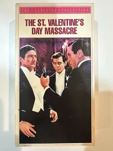 The St. Valentine's Day Massacre VHS CBS Fox Video The Gangster Collection 1991 - Picture 1 of 6