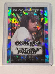 2025 Leaf Pop Century Proof Blockbuster Summer Blue Crystal Ben Stiller 1/1 - Picture 1 of 2