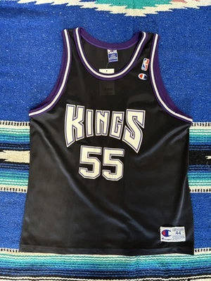 Camiseta vintage de baloncesto de la NBA grande de los Sacramento Kings para hombre Jason Williams años 90 Foto 1 de 4