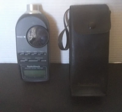 Medidor de nivel de sonido Radio Shack vintage probado funciona Foto 1 de 2