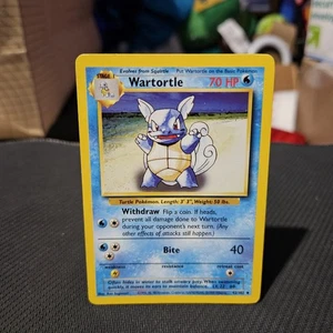 Wartortle Pokemon TCG Base Set Uncommon Card #42/102 - Picture 1 of 2