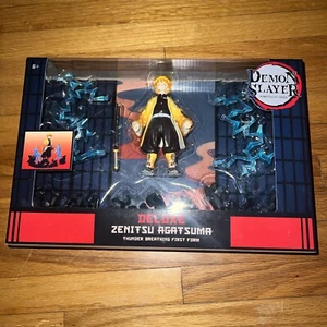 Demon Slayer Deluxe Zenitsu Agatsuma Thunder Breathing First Form Action Figure - Picture 1 of 5