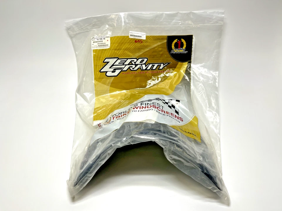 Parabrisas de doble burbuja gravedad cero humo 16-106-19 Suzuki GSXR 600-750 Foto 1 de 3