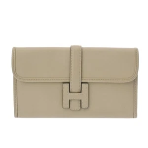 HERMES Jige Duo Sauge clutch bag 800000137338000 - Picture 1 of 10