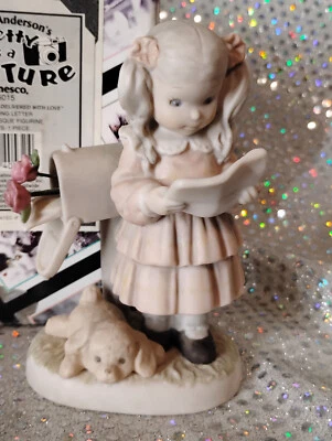 Enesco PRETTY AS A PICTURE Signed, Sealed and Delivered with Love 296015 - Image 1 of 4