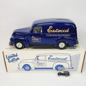 1994 ERTL Eastwood 1951 GMC Panel Van 1:25 Scale Die Cast Lockable Coin Bank-NIB - Picture 1 of 12